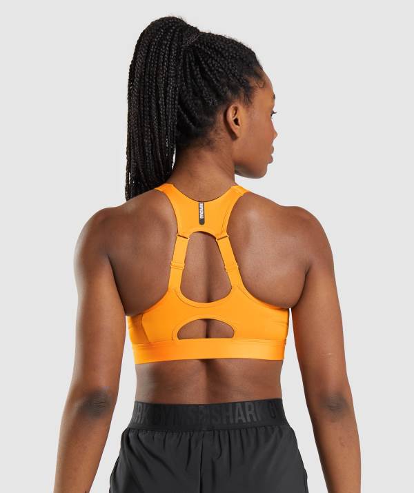 Damske Športové Podprsenky Gymshark Speed Oranžové | RQ3062571